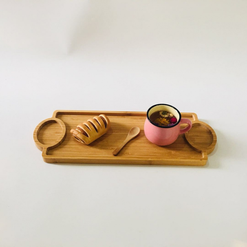 竹子茶盘现代客厅家用竹制酒店餐