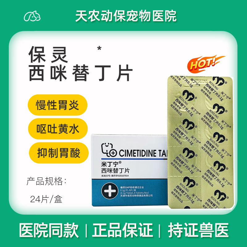 犬猫慢性胃炎溃疡呕吐反酸吐黄水