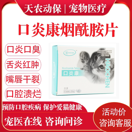 猫狗摩登狗口腔牙龈红肿营养补充