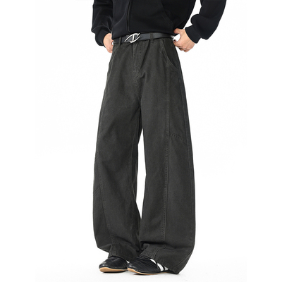 吾一白awhite男生美式宽松工装裤