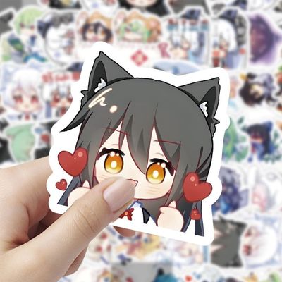 120贴Q版我家大师兄脑子有坑周边贴纸龚常胜diy防水装饰手账贴画