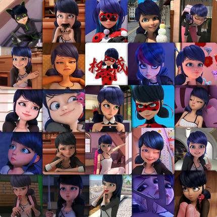 59张瓢虫雷迪贴纸高颜值卡通可爱装饰手机壳笔记本电脑防水贴画