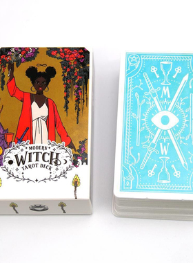 【现货】Modern witch tarot摩登女巫塔罗牌泛维特新手友好复刻牌