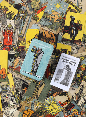 【现货】Borderless Edition Tarot 铁盒无边框维特塔罗