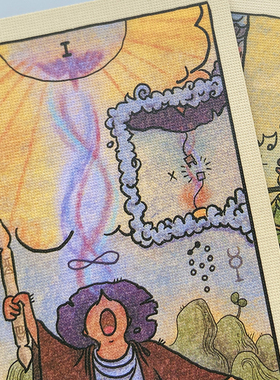 【现货】Akashic eye tarot卡西之眼无边维特塔罗复刻小牌