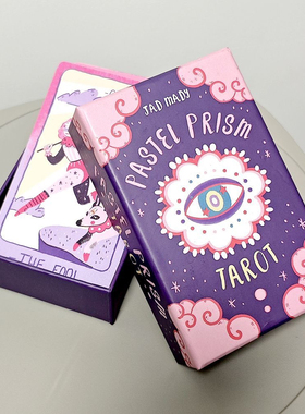 【现货】Pastel Prism Tarot柔幻棱镜塔罗牌卡罗牌泛韦特系复刻牌