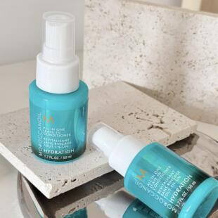 免洗！摩洛哥油瞬效焕发免洗护发素喷雾50ml柔顺扶平毛躁修护染烫