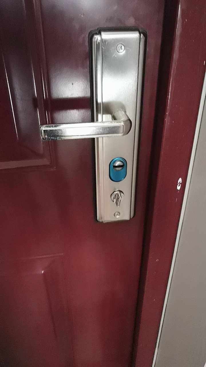 通用型新防盗门把手门锁拉手把手配件实心加厚手柄进户门大门拉手