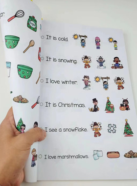 点读版英语一句话阅读理解Reading Fluency Comprehension Strip