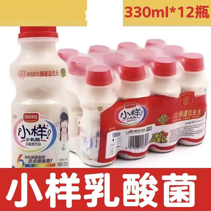 新日期 小样乳酸菌饮品330ml*12瓶装整箱批发儿童早餐营养送礼