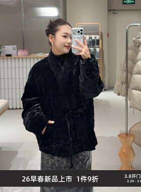 【商场同款】25冬新品羽绒服女新中式盘扣BC10360