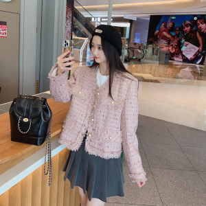 现货！！V领小香风羽绒服外套90绒 B065-8319-P245-K368图片