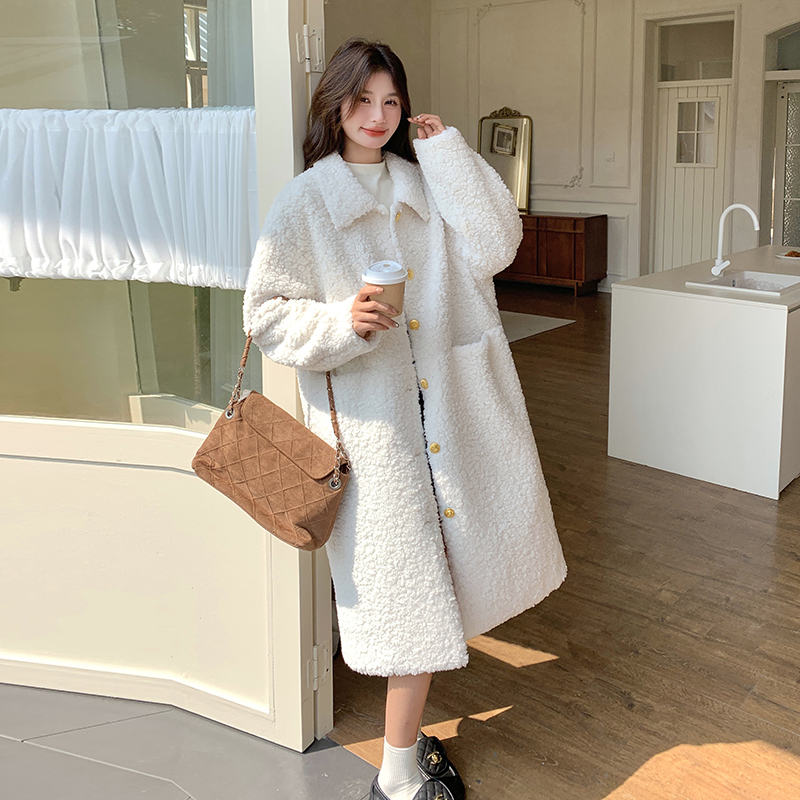 【现货数据好主推款】软糯糯加厚羊羔毛外套8872-P215-K298，女装毛呢外套，浙宝B馆111（原065）