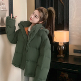 现货撞色设计感羽绒服B111-8326-P235-K348，女装羽绒服，浙宝B馆111（原065）