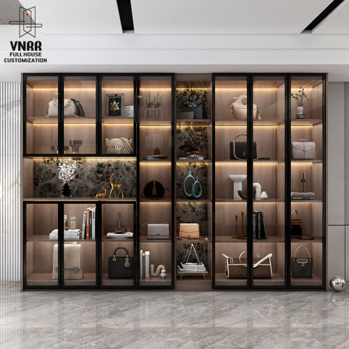 2023新款包包柜书柜奢侈品展示柜