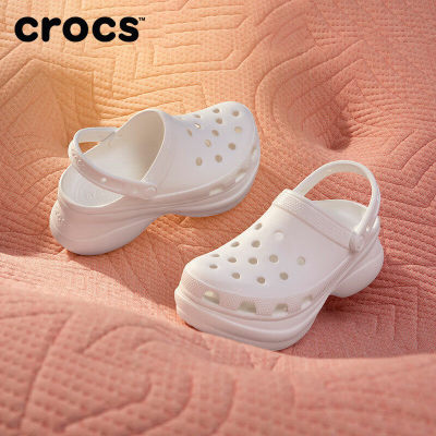 crocs卡骆驰女夏季小鲸鱼复古Clog BAE厚底鞋沙滩鞋206302-100
