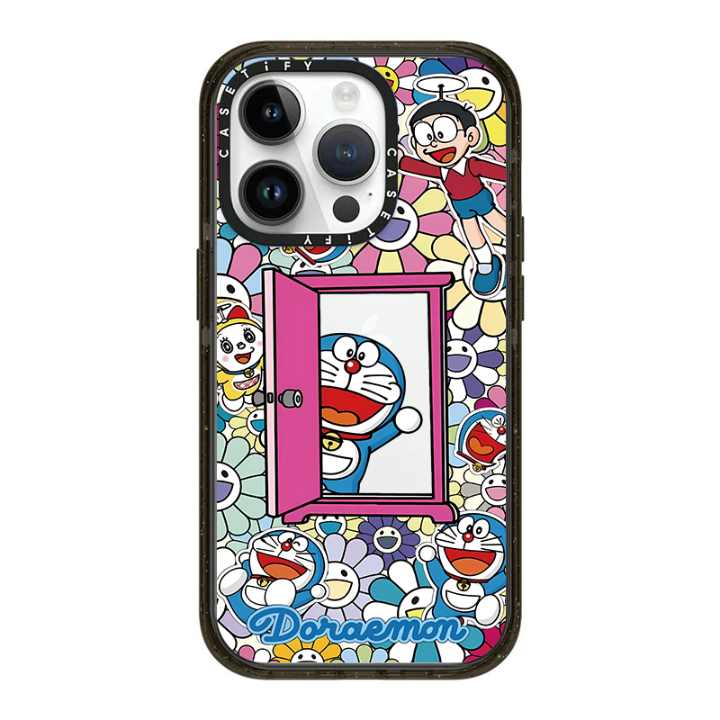 CASETi联名Doraemon哆啦A梦手机壳硬壳适用于iphone15ProMax苹果14Pro可爱卡通动漫13Pro潮牌同款防摔保护套-封面
