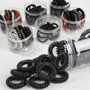 电话线发圈女小号细款 韩国扎头发头绳发绳黑色皮筋电线圈头饰大号