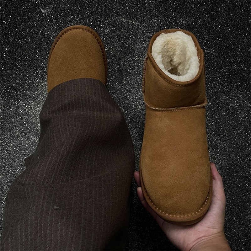 加绒加厚防水防滑户外保暖棉鞋