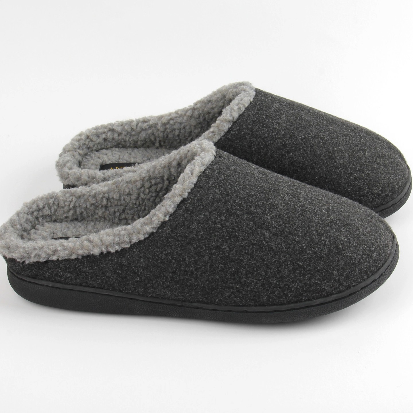 冬季加绒加厚保暖室内防滑棉鞋