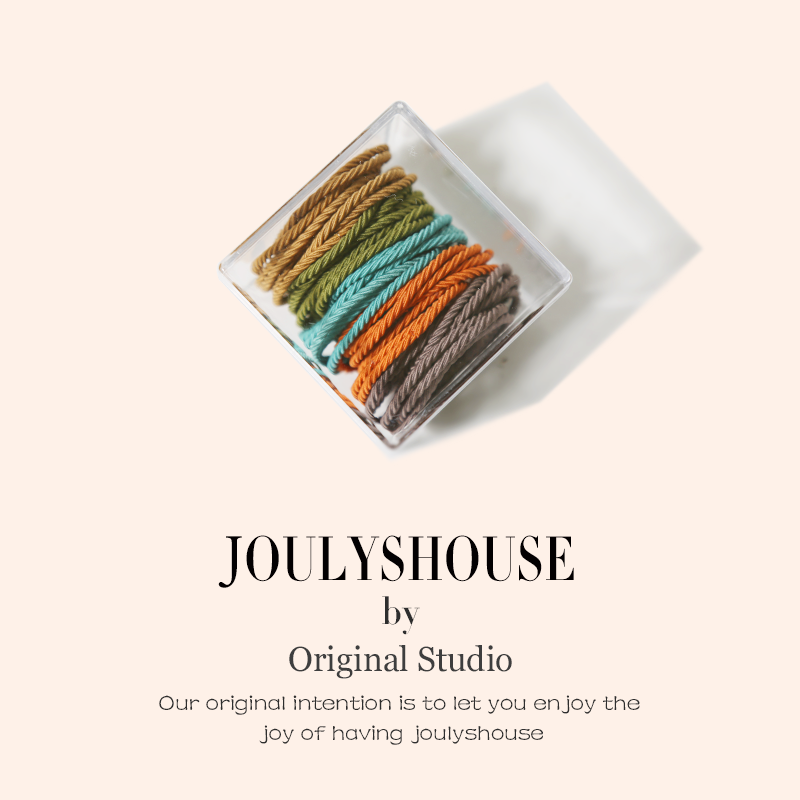 渐变色橡皮筋时尚高弹力耐用头绳