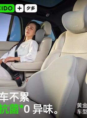 CICIDO夕多汽车头枕车内靠枕车用护颈枕特斯拉头枕车载座椅护腰靠