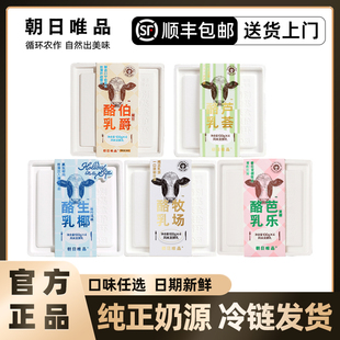 朝日唯品酸奶酪乳12杯牧场生椰赏樱白桃芦荟100g风味发酵乳冷藏