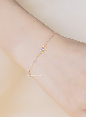 8字无限S925纯银手链超百搭