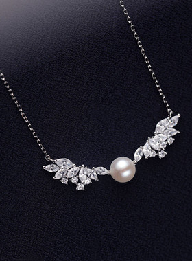 《小天使》925纯银珍珠项链女