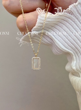 纯银锁骨链女气质简约风韩版项链