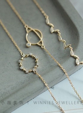 简约手链精致百搭纤细女手链日系