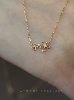 日韩简约气质日常百搭锁骨链女