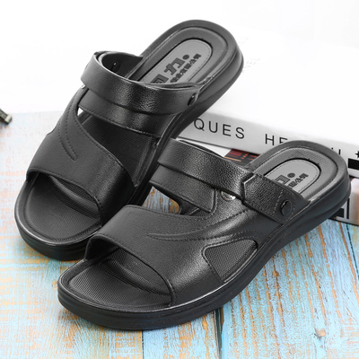 回力男PVC凉拖鞋防滑耐磨凉鞋软