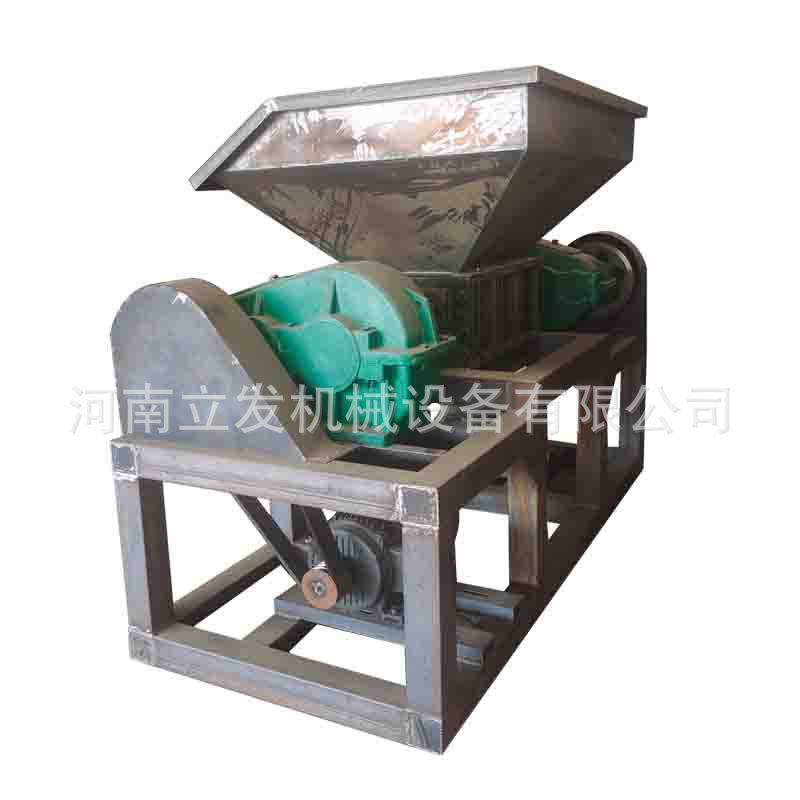 厂销800型双轴金属撕碎机 编织袋吨包袋撕碎机 塑料薄膜轮胎粉碎