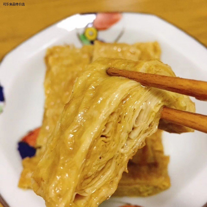 杭州特产豆腐皮即食素烧鹅上海素鸭斋菜豆制品纯素食素肉零食200g