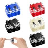 双孔眉笔卷笔刀眼线笔卧蚕笔卷笔刀刨刀削笔器美装 工具刨笔刀神器