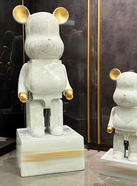 网红轻奢暴力熊存钱罐落地