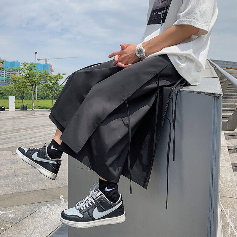 oversize裤子男小众设计感