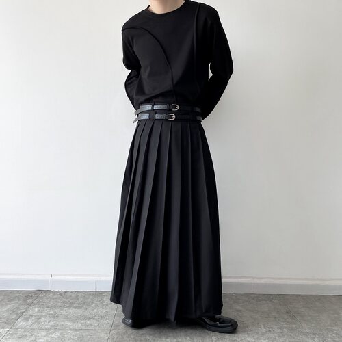 山本风裤子男小众设计感