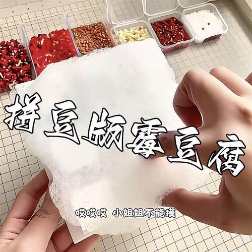 拼豆霉豆腐仿真立体DIY套装