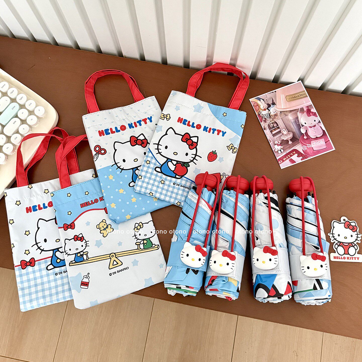 正版hellokitty雨伞女Hello公仔伞攀迷你可携式KT猫五折遮阳防晒