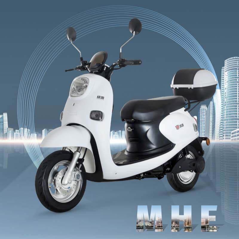 绿源电动车60v小龟王电动轻便摩托车mhe成人高速长跑王代步电瓶车