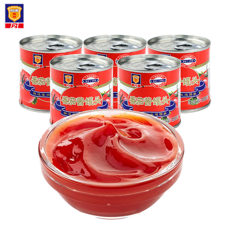 梅林番茄酱198g*5罐