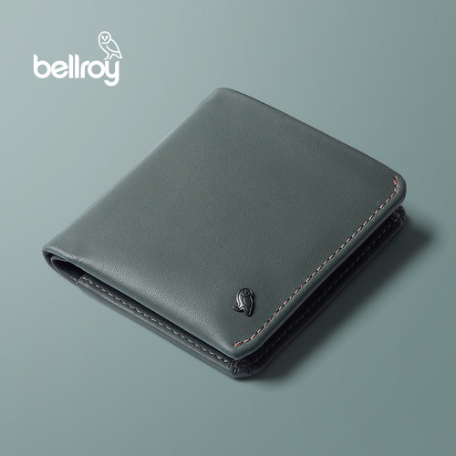 Bellroy皮革对折皮夹收纳包卡包