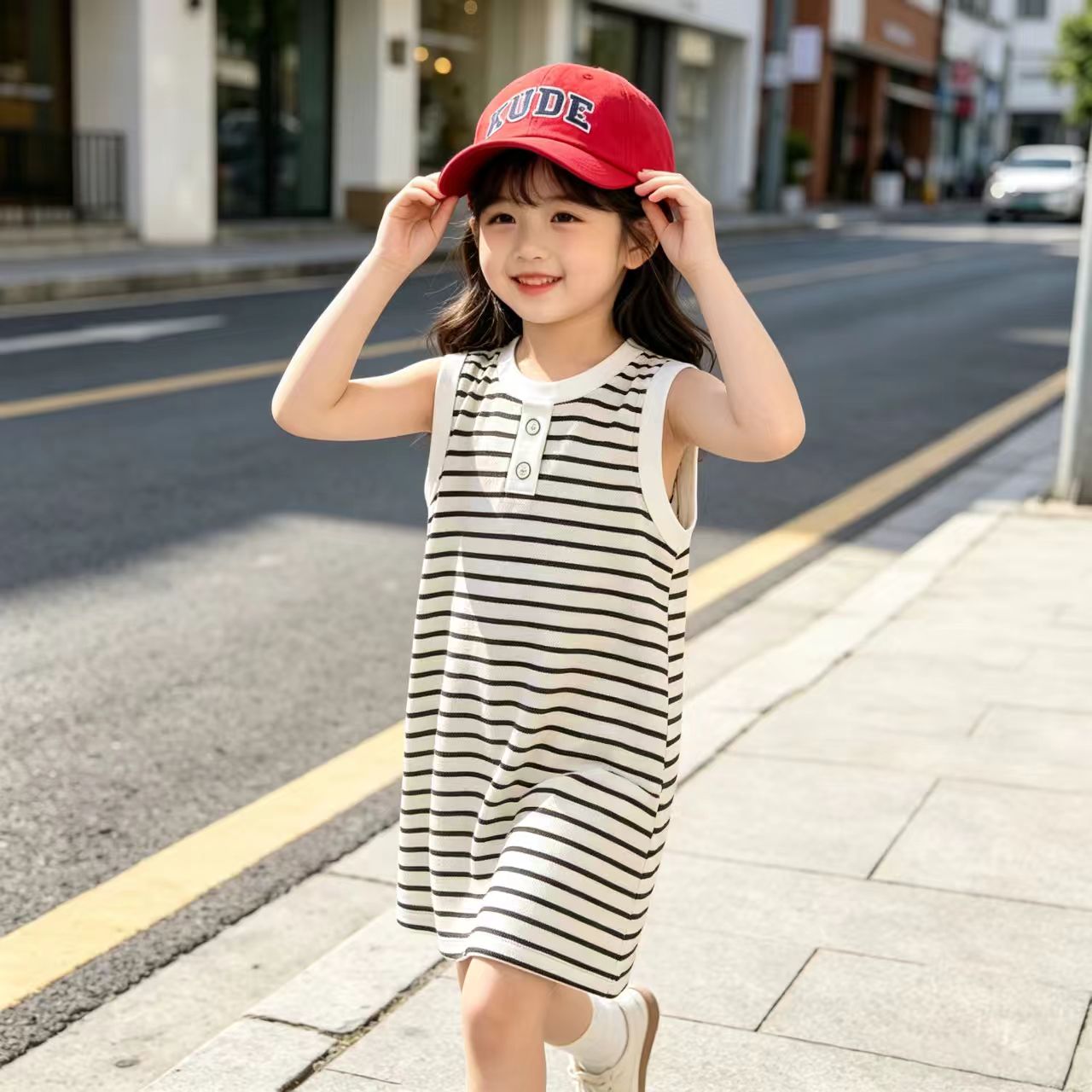 女童夏装连衣裙2026春款网红儿童