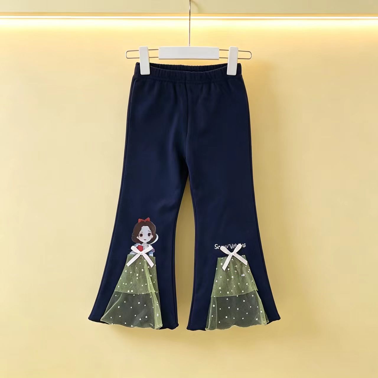 2026新款春装女童喇叭裤春秋新款
