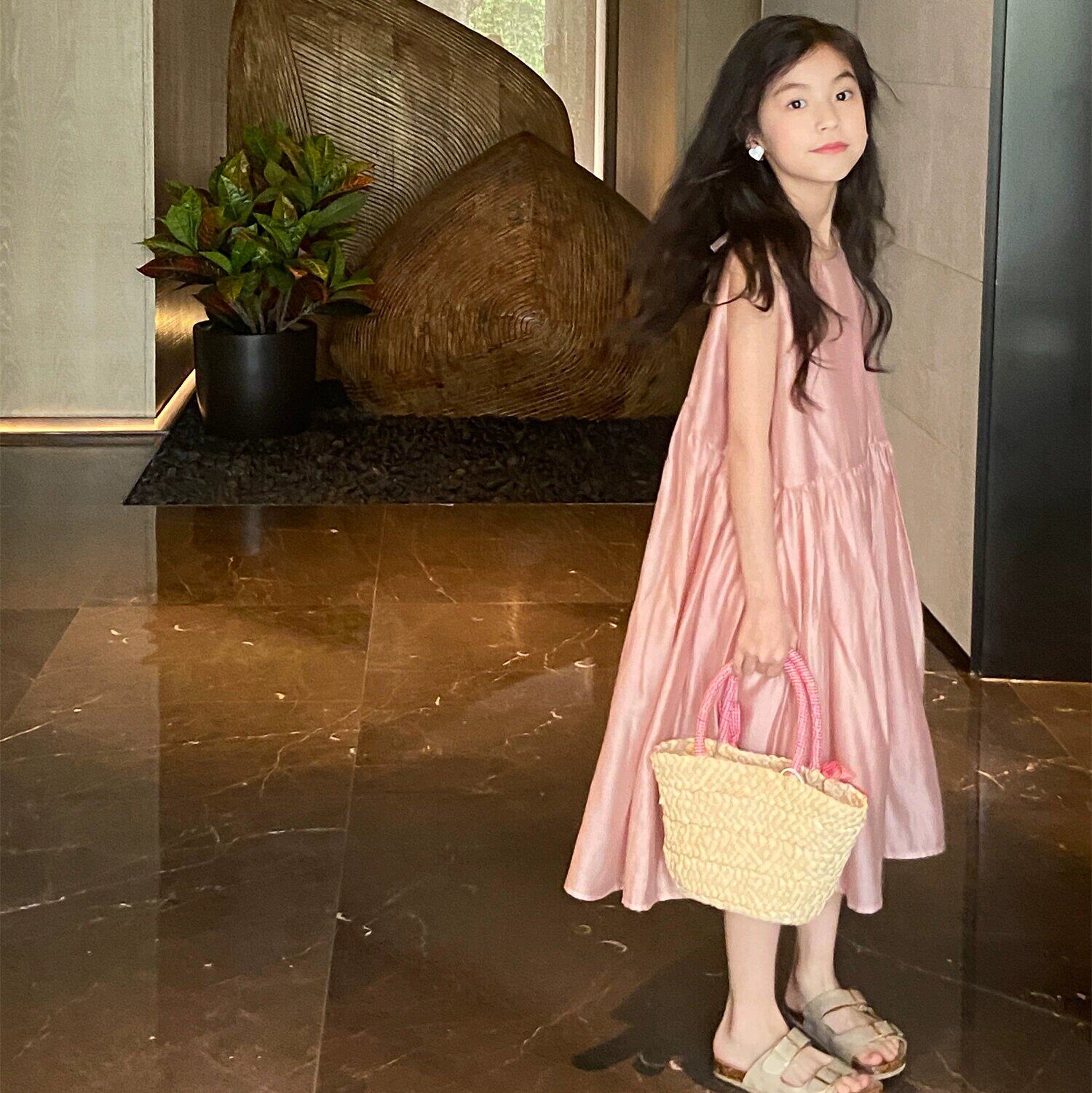2026夏季女童吊带连衣裙新款儿童