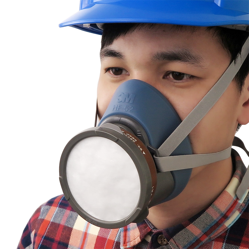3m硅胶工业粉尘防毒面具