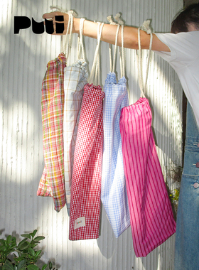 puui原创生活包包防尘袋旅行收纳袋家居收纳衣物内衣收纳束口袋