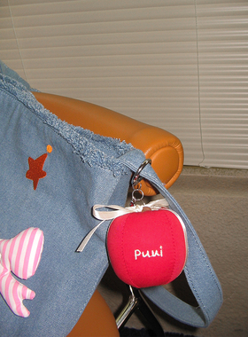 puui原创生活挂件钥匙扣可爱少女书包包包挂饰公仔饰品创意礼物